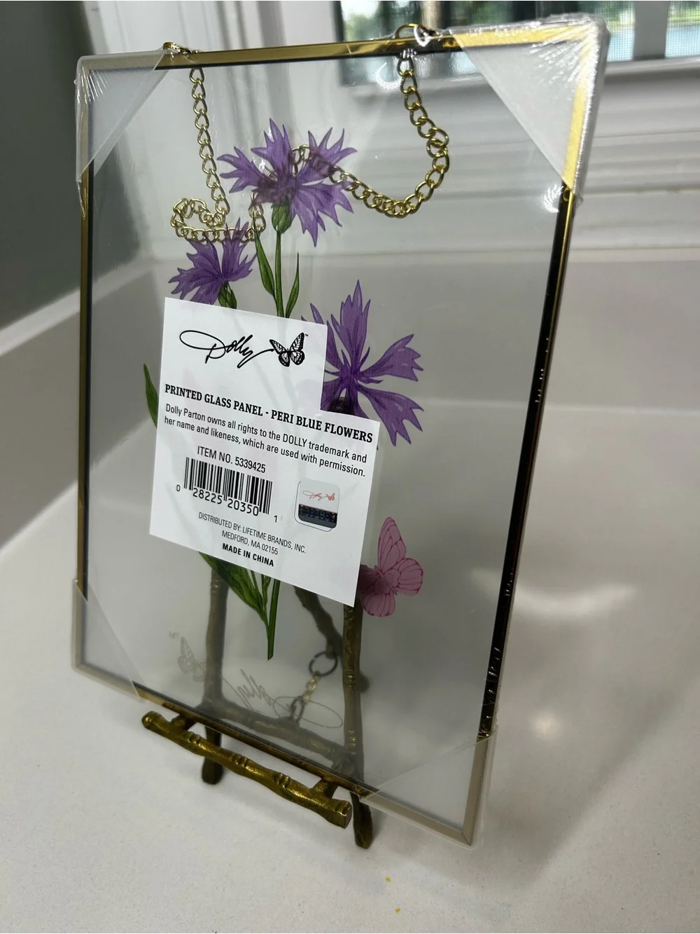 Dolly Parton elegant glass